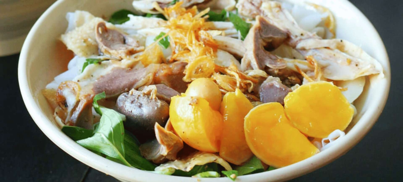 Bánh ướt lòng gà Đà Lạt